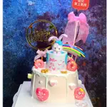 JHOUSE 造型蛋糕 史黛拉兔、達菲、畫家貓（東京迪士尼正版糖果盒）造型蛋糕
