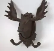 Cast Iron Moose Coat Hook