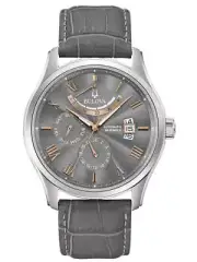 Bulova 96C143 Wilton Automatic Mens Watch 43mm 3ATM