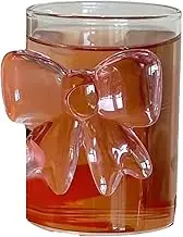 Fast Track Shot Glasses - Blooming Flower Tea Set | Double Walled Glass Cocktail Highball Cups | Transparent Heat-Resistant Glassware for Kitchen Bar Restaurant Home Party Tea Time