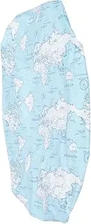 Toyvian Bassinet Fitted Sheet Stretchy Crib Sheet with Elastic Design for Removable and Washable for Cradle and Bassinet Delicate Pattern Friendly
