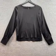 Donna Karan New York Lush Life Blouse Black S