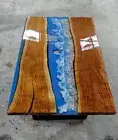 Wood Resin Table, Epoxy Resin Table, Resin River Table, Epoxy Table, River Table