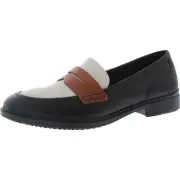 ECCO Womens DRESS CLASSIC 15 B/W Leather Loafers Shoes 41 (Medium B,M) BHFO 2204
