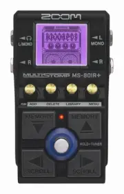 New ZOOM / MS-80IR+ MultiStomp Multi-effector Zoom Stompbox 4515260029846