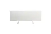 Nobo Electric 2.4kW Slimline Panel Room Space Heater w Wi-Fi & Castors White