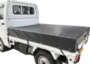 Tonneau Cover Black for Japanese Kei Mini Truck Acty Sambar Minicab Carry Hijet