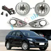 For Mazda CX-7 2010-2012 Bezel Cover Fog Driving Lamp Light Wire k Switch Kit (for: Mazda)