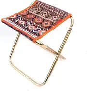 Portable Camping Stool, Folding Stool Outdoor Lightweight Portable Stool Chair Fold Up Fishing Stool, for Travel BBQ Hiking Kitchen