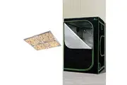 Green Fingers Grow Tent 4500W LED Grow Light Hydroponic Kits System 1.5x1.5x2M