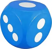 JUMPLAWN Jumbo Foam Dice Extra Large Soft Dice for Outdoor Games Classroom Activities Parties Safe for Lightweight for Birthdays Special Occasions
