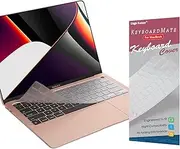 Digi-Tatoo Keyboard Cover Compatible with Old MacBook Air 13" (Model Number A2337/A2179, 2021 & 2020 Release, M1 Chip), Ultra Thin, Clear Keyboard Cover