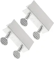 COOPHYA 2pcs Window Safety Lock Buckle for Sliding Doors Windows Childproof Safety Lock Easy Installation Versatile for Balcony Screens Elegant Design for Home Security