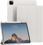 New iPad Pro 12.9 Inch Case 2022/2021/2020(6th/5th/4th Gen) with Built-in Pencil