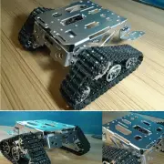 Metal Robot Tank Crawler Chassis For Arduino Smart Car Robot Kit