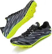 [MEBAMY] Track and Field Spike Shoes Breathable Lightweight Running Training Sneakers Anti-Slip Track Race Athletics Shoes