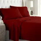 Ultimate 4 PCs Sheet Set 1000TC Egyptian Cotton AU Emperor Size All Color