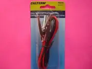 30" TEST LEADS ALLIGATOR CLIPS CLAMPS ELECTRICAL PRIMARY GROUND WIRE COLOR CODED