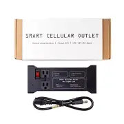 Cellular Controlled Smart Outlet with Cloud RESTful API