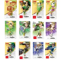 在飛比找蝦皮購物優惠-NS Switch Amiibo 假面 林克 薩爾達公主  