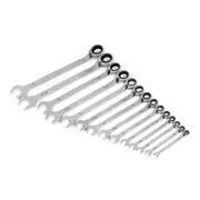 GearWrench 14 Piece 90-Tooth 12 Point Imperial Reversible Ratcheting Wrench Set - 86660