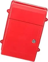 ETHZZLE Lockable Wall Mounted Mailbox Durable Suggestion Box for Office Factory Home Use Capacity for Letters Newspapers Donations Secure Design with Lock