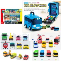 在飛比找蝦皮購物優惠-韓國tayo太友兒童公車小巴士公共汽車回力救護車玩具車套裝組