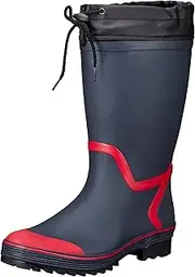 co-cos nobuoka(コーコス信岡) Cocos Nobuoka Men's Rain Boots, Work Boots, With Cover, Sweat Absorbent, Lining