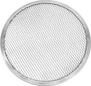 Luxshiny 11 Inch Pizza Crust Aluminum Pizza Pan Oven Pizza Tray for Stainless Steel Griddle Pizza Oven Baking Screen Oven Pan Non Stick Mesh Plate Pizza Oven Screen Seamless Baking Utensils