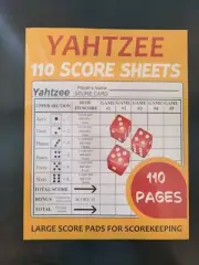 Yahtzee 110 Score Sheet
