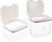 [FONDOTIN] 2pcs Large Grain Storage Warehouse Airtight Rice Storage Container Flour Containers for Kitchen Organization