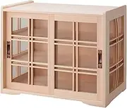 Kiso Craft Fly Book, Handmade, Total Cypress Fly Book, Made in Japan, Wood, Hinoki, Horizontal Type, Width 19.3 x Depth 11.4 x Height 15.0 inches (49 x 29 x 38 cm)