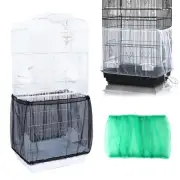 Seed Catcher Guard Mesh Bird Cage Tidy Cover Adjustment Length Skirt Net AU