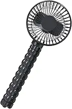USB Fan for Stroller,USB Rechargeable Low Noise Fan | Lightweight Portable Phone Holder, Multifunctional Personal Fan for Hot Weather