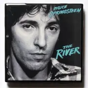 BRUCE SPRINGSTEEN The River Custom Ceramic Tile COASTER Barware Cork Album Cover