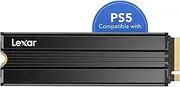 Lexar NM790 1TB SSD with Heatsink, M.2 2280 PCIe Gen4x4 NVMe 1.4 Internal SSD, Up to 7400MB/s Read, Up to 6500MB/s Write, Internal Solid State Drive for PS5, PC, Laptop, Gamers (LNM790X001T-RN9NG)