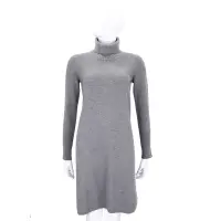 在飛比找Yahoo奇摩購物中心優惠-FABIANA FILIPPI 灰色高領羊毛洋裝(75%ME