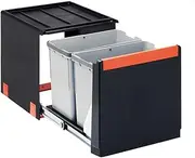 Waste Sorter with Two Chambers and Manual Eject from Franke Cube 40-134.0039.330