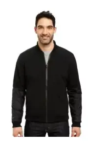 ZeroGrand V3603 Mens Black Coat Mountain Hardwear Bomber Jacket Size XL