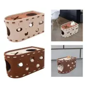 Cat House Sturdy Scratching Board Felt Grind Claw Portable for Multiple Cats