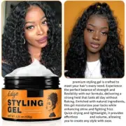 Edges Control Hair Gel Hair Styling Gel Strong Hold Hair Gel for Curly Hair