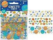 amscan 11011873 Blast Off Space themed Confetti 34g-1 Pc