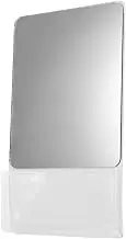 Cabilock Magnetic Mirror for Locker Lightweight Compact Makeup Mirror for Bedroom Bathroom and Office Storage High Definition Reflection Safe and Sturdy Design for Home Organization