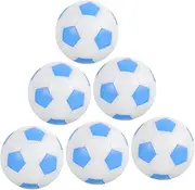 UPKOCH 6pcs Mini Foosball Balls for Tabletop Soccer Games Design Footballs for Desk Ball Game Accessories for Family Entertainment and Leisure Activities