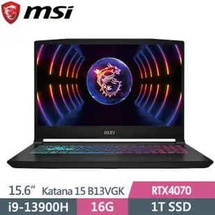 msi微星 Katana 15 B13VGK-1201TW 15.6吋 電競筆電  Katana 15 B13VGK