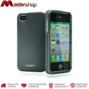 Cygnett Metalicus Hybrid Case Dual Material iPhone 4 & 4S Dark Silver Gun Metal