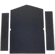 Sparesbarn 2X Filter Foam Set 6057930, 9688380 for Miele T8000 T9000 Series Heat Pump Dryers Condenser Dryer