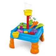 21pc 58cm Kids Sand Water Activity Play Table Child Fun Outdoor Sandpit Toys Set