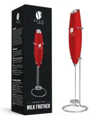 Milk Frother Handheld for Coffee - Electric Hand Blender, Mini Drink Mixer Wh...