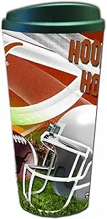 NCAA Texas Longhorns 32-Ounce PolySub Sublimated Everlasting Tumbler with Lid